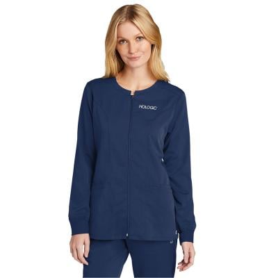 WonderWink® Women’s Premiere Flex™ Full-Zip Scrub Jacket-03