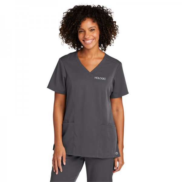 WonderWink® Women’s Premiere Flex™ V-Neck Top-0001