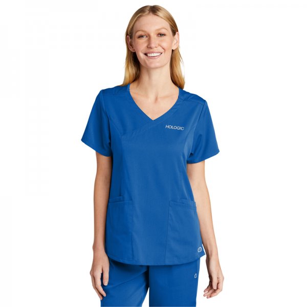 WonderWink® Women’s Premiere Flex™ Mock Wrap Top-0000